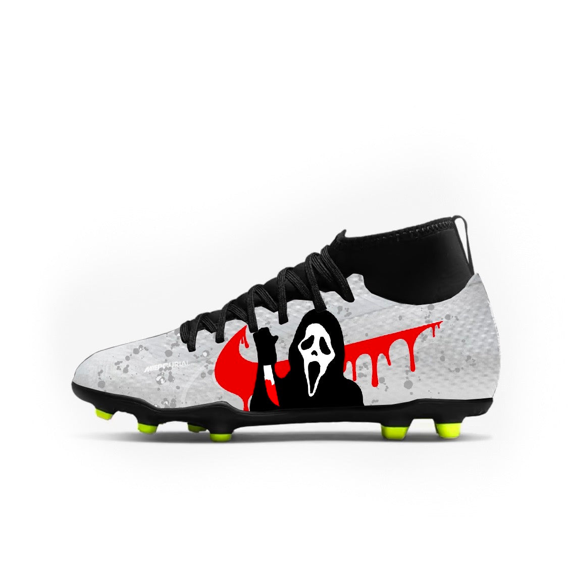 Ghost Face Youth Football Cleats – JkicksCleats