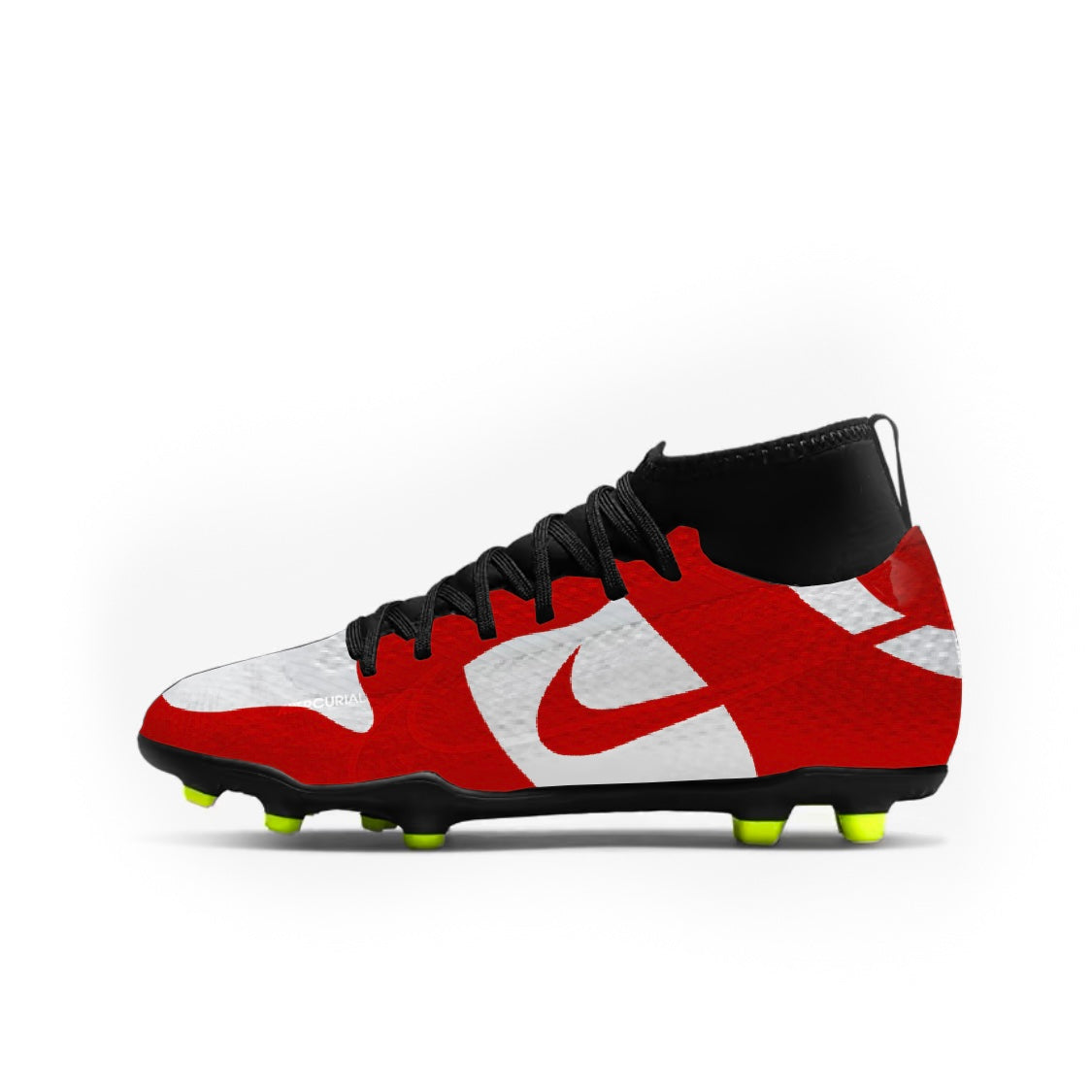 Nike Dunk Youth Football Cleats 2Y / Red
