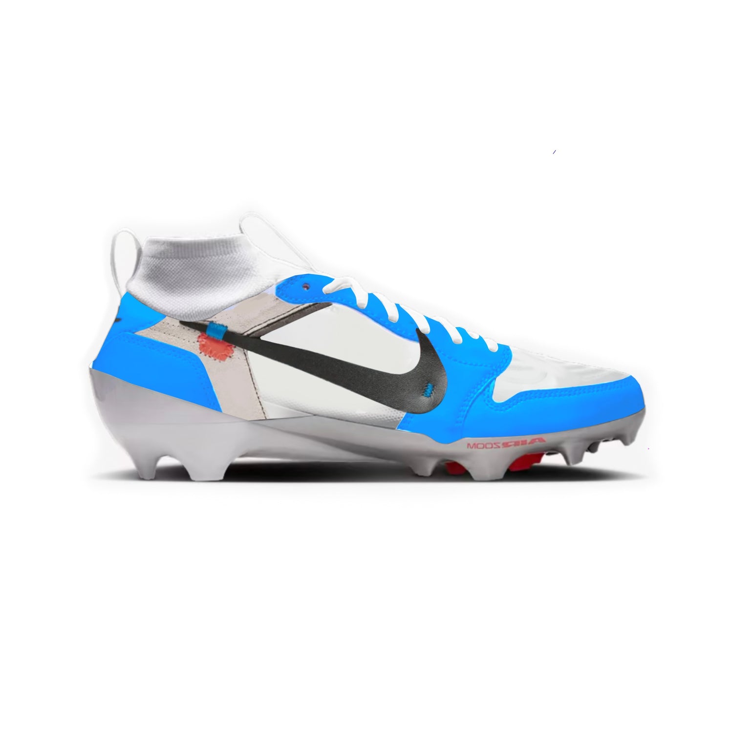 OW Leather 1 Custom Football Cleats JkicksCleats