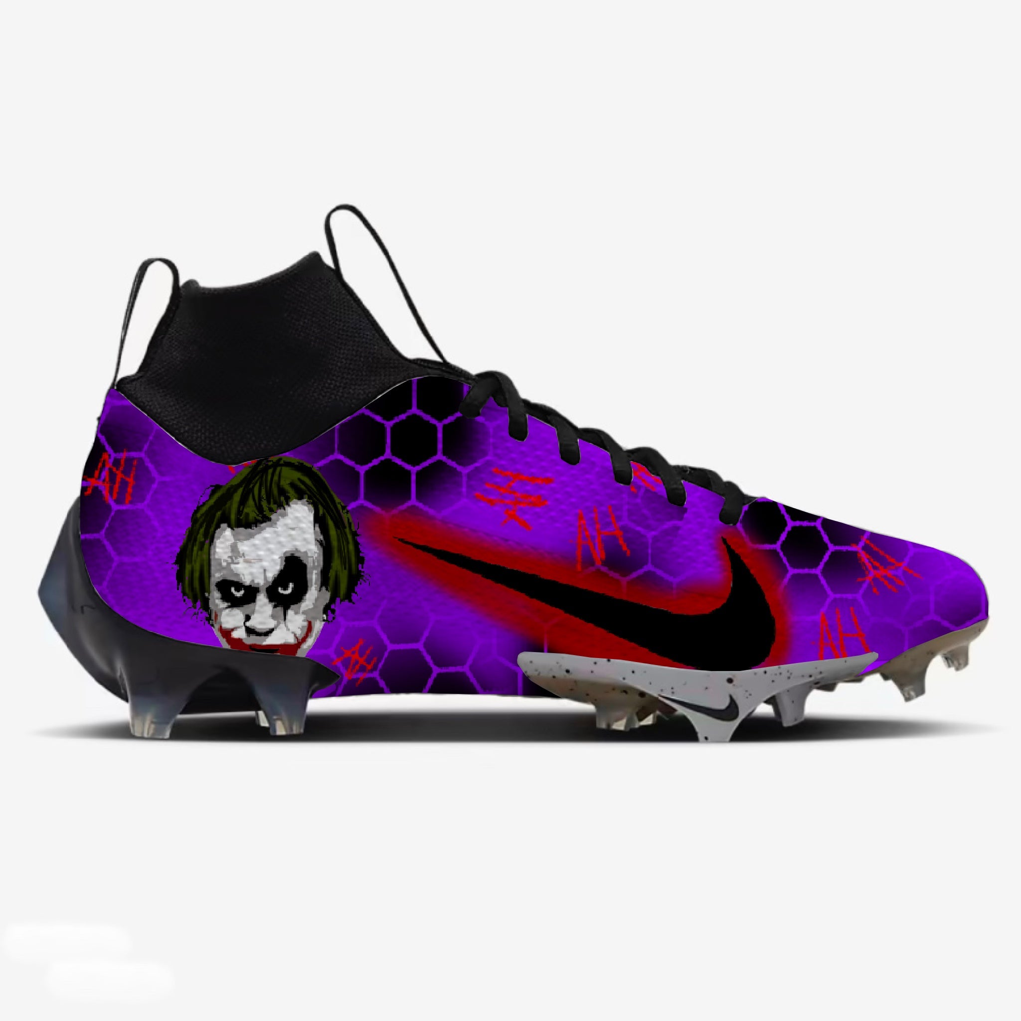 “The Joker” Football Cleats 11 M / Purple / Highs 2.0
