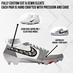 Luxury 1 Custom Football Cleats JkicksCleats