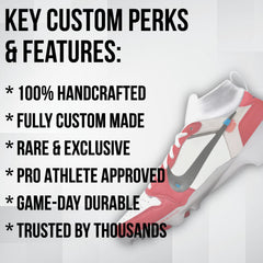 OW Leather 1 Custom Football Cleats JkicksCleats