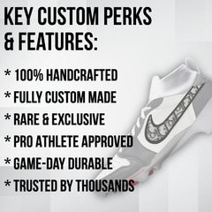 Luxury 1 Custom Football Cleats JkicksCleats