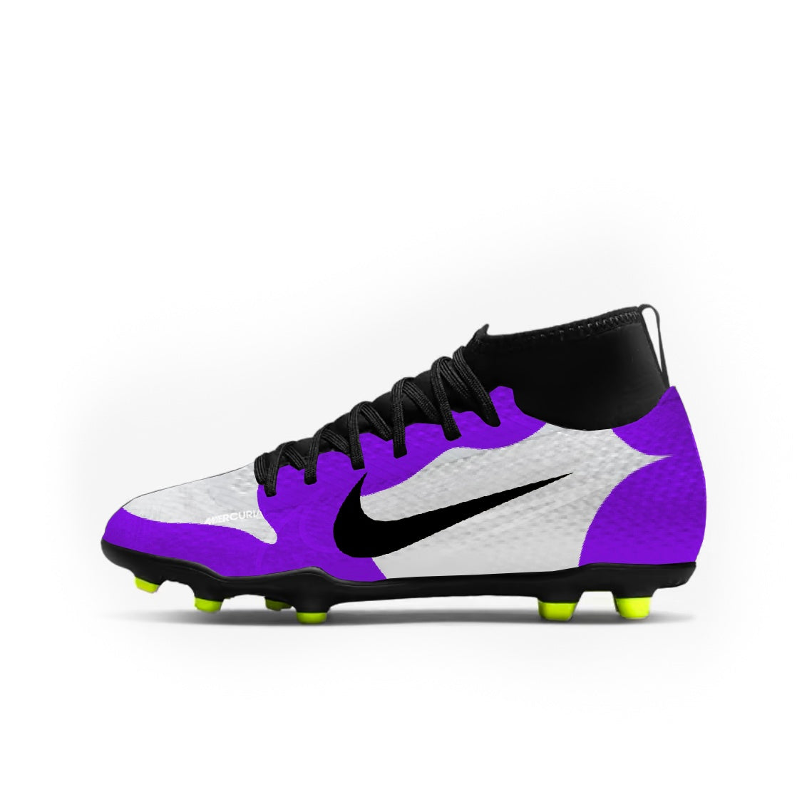 Nike OFF-WHITE High Youth Football Cleats