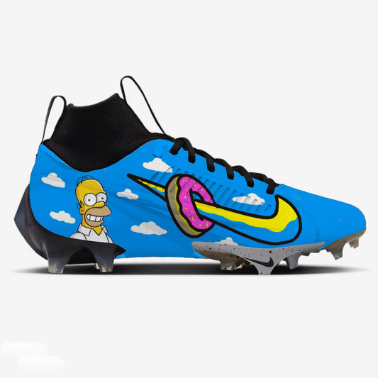 Homer Donut Nike Football Cleats