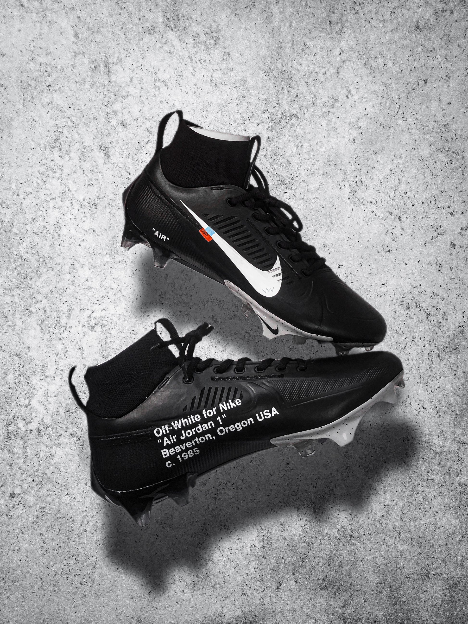 off white cleats