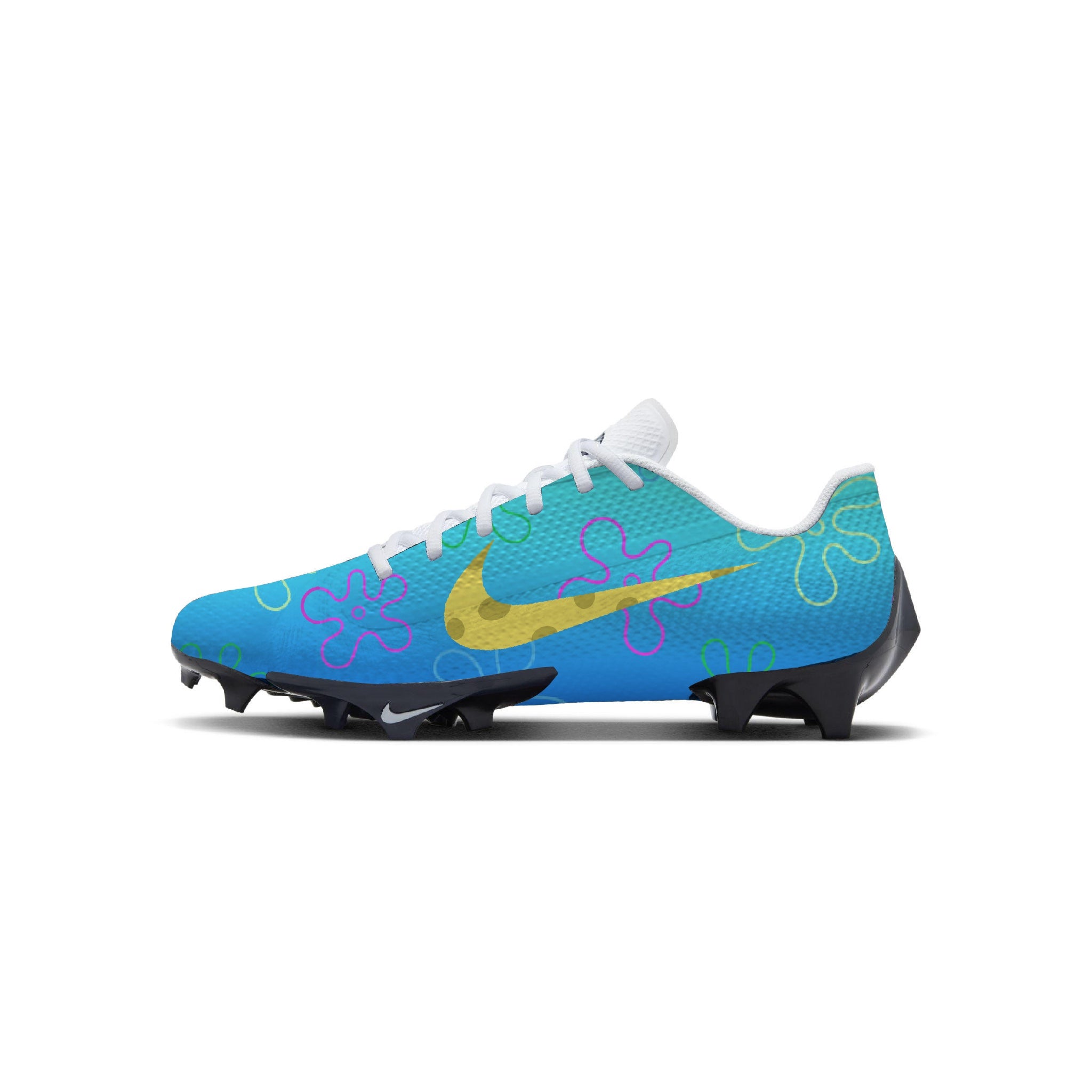 Blue nike football clearance cleats