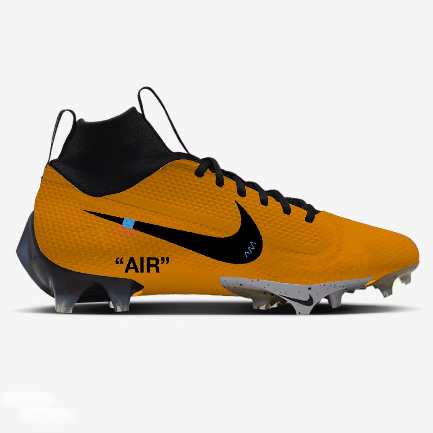 Off-White Color Rush High Football Cleats