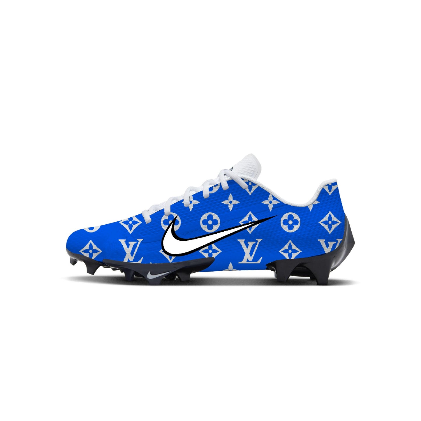 blue lv cleats